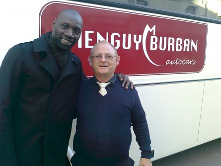 Omar Sy et les autocars Menguy Burban